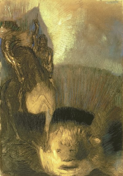 Saint Georges - Odilon Redon