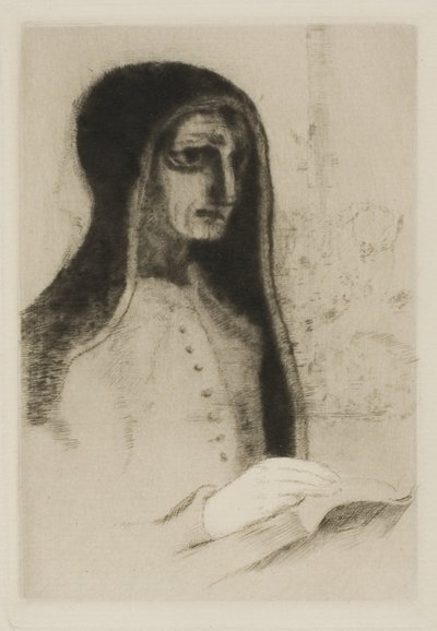 Le Livre (Sainte Thérèse) - Odilon Redon