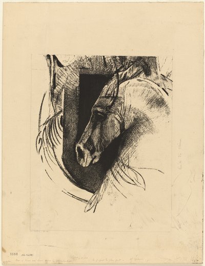 Le Destrier - Odilon Redon