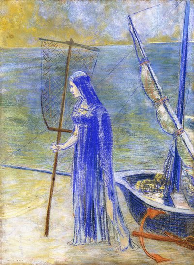 La Pêcheuse, 1900 - Odilon Redon