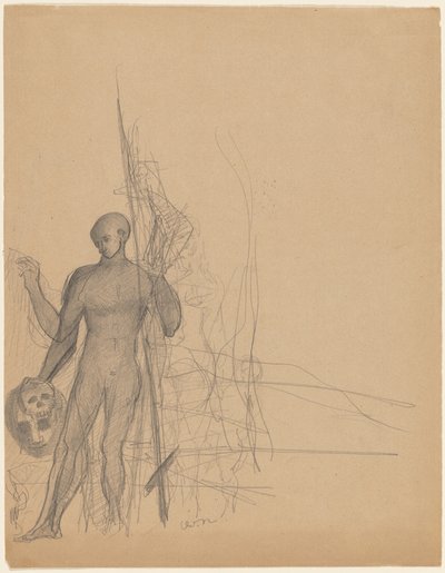 Le chasseur de têtes et sa famille - Odilon Redon