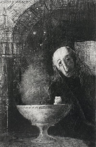 La Recherche infinie, de Nuit, 1886 - Odilon Redon
