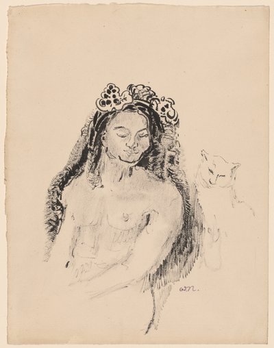 La Reine de Saba - Odilon Redon