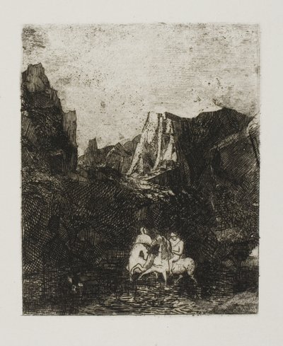 Les Deux Petits Cavaliers - Odilon Redon