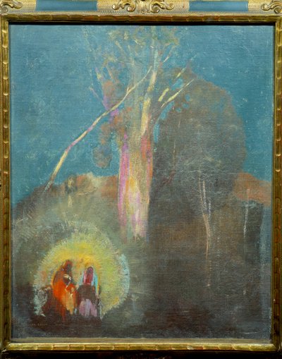 La fuite en Égypte - Odilon Redon