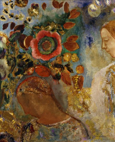 Deux jeunes filles en fleurs, 1912 - Odilon Redon