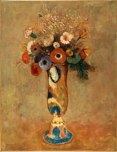 Vase de fleurs, 1912 - Odilon Redon