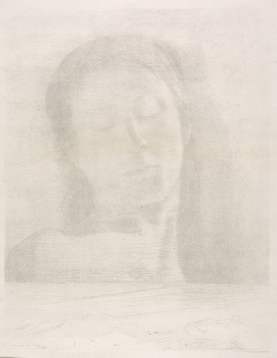 Yeux clos - Odilon Redon