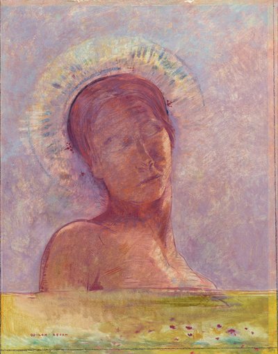 Yeux fermés - Odilon Redon