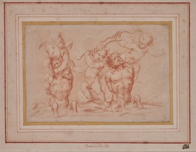 Tritons et Putti - Odoardo Fialetti