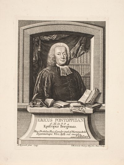 Erik Pontoppidan (le jeune) Évêque - Odvardt Helmoldt de Lode