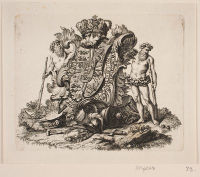 Les armoiries royales danoises - Odvardt Helmoldt de Lode