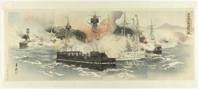 La bataille navale et la capture de l