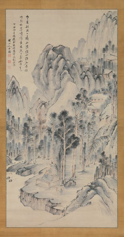 Temple Shorinji, 1817 - Okada Beisanjin