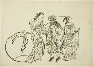 Mesure de la taille de Daikoku, no. 5 d
