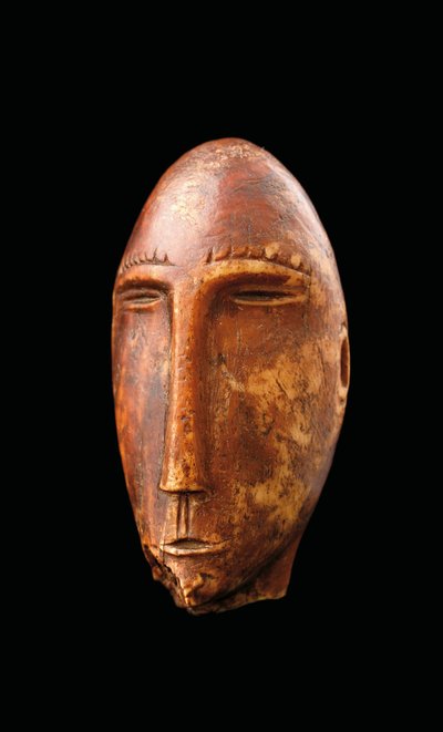 Tête, Vieille Mer de Béring - Okvik Culture