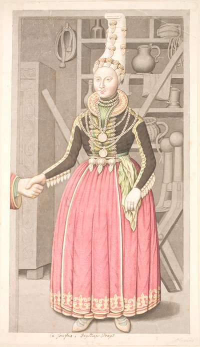 Une vierge en robe de mariée - Olavius
