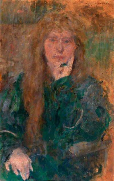 Natalie Barney, vers 1900 - Olga Boznanska