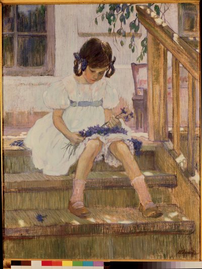 La petite fille aux myrtilles - Olga Lyudvigovna Della Vos Kardovskaya