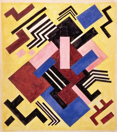 Construction picturale, 1916 - Olga Rozanova