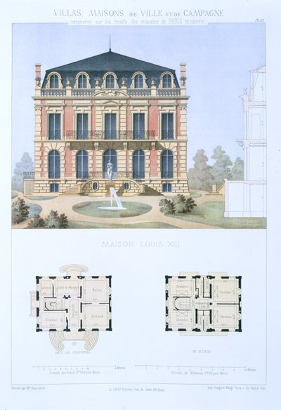 Maison Louis XIII, tirée de 