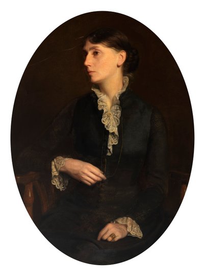 Portrait de Fidelia Bridges - Oliver Ingraham Lay