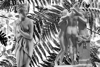 Statue con 2019 (technique mixte numérique) - Olivia Gozzano