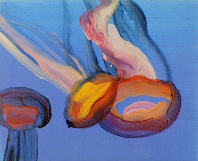 Méduses 11, 2013 (acrylique sur toile) - Olivier Morel