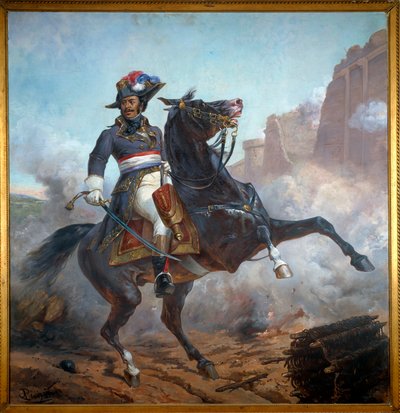 Portrait équestre du général Alexandre Davy Dumas (1762-1806), père d