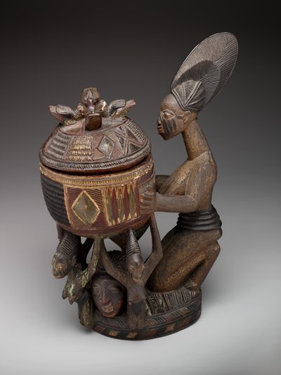 Figure féminine agenouillée avec bol (olumeye), vers 1910-1938 - Olowe of Ise