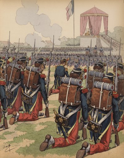 Au Camp De Châlons - Onfray de Breville Job
