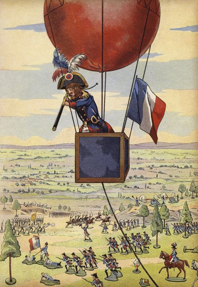 Bataille de Fleurus avec ballon - Onfray de Breville Job