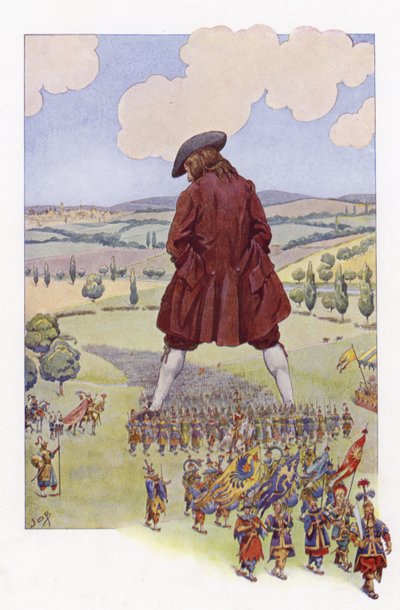 Illustration pour Les Voyages de Gulliver - Onfray de Breville Job