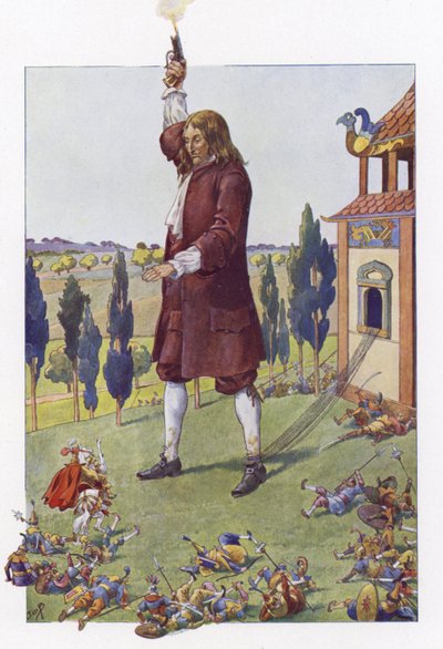 Illustration pour Les Voyages de Gulliver - Onfray de Breville Job