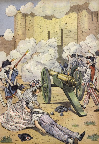 La prise de la Bastille - Onfray de Breville Job