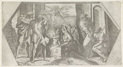 Adoration des bergers - Orazio Borgianni