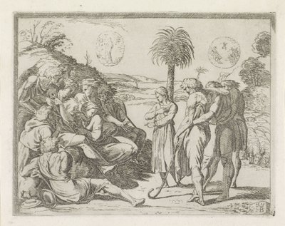 Joseph raconte ses rêves à ses frères - Orazio Borgianni