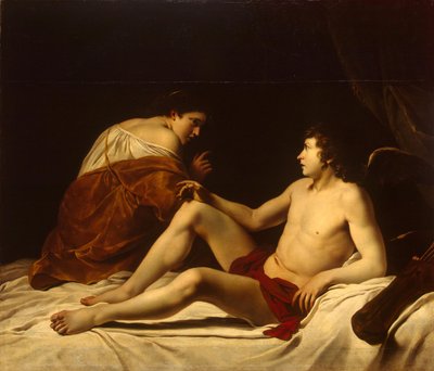 Cupidon et Psyché - Orazio Gentileschi