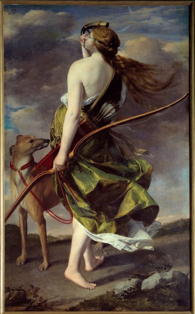 Diane chasseresse - Orazio Gentileschi