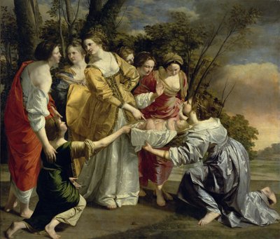 Moïse sauvé du Nil - Orazio Gentileschi