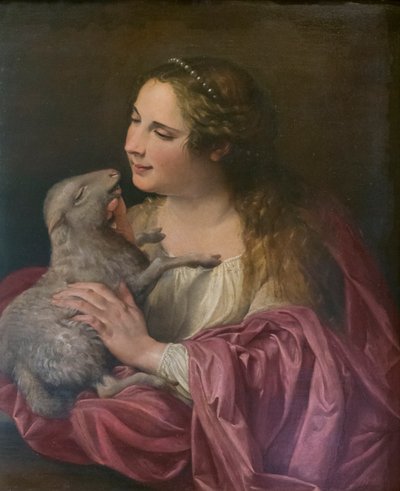 Sainte Agnès - Orazio Gentileschi