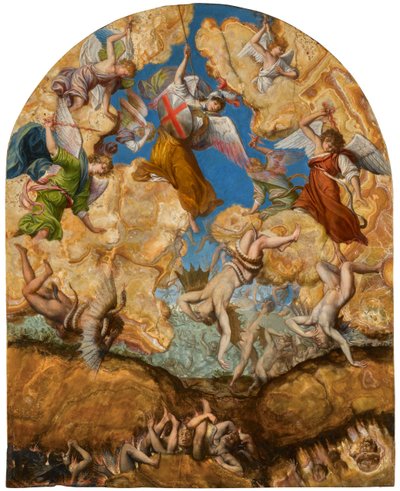 La Chute des anges rebelles, vers 1601 - Orazio Gentileschi