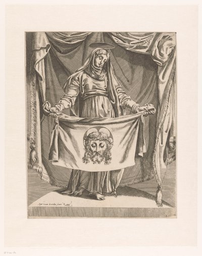 Véronique avec le voile - Orazio de Santis (attributed to)