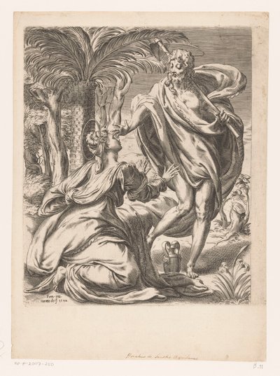 Le Christ apparaît à Marie Madeleine (Noli me tangere) - Orazio de Santis