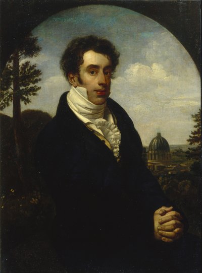 Portrait du prince Alexandre Mikhaïlovitch Golitsyne 1798-1858, 1819 - Orest Adamovich Kiprensky