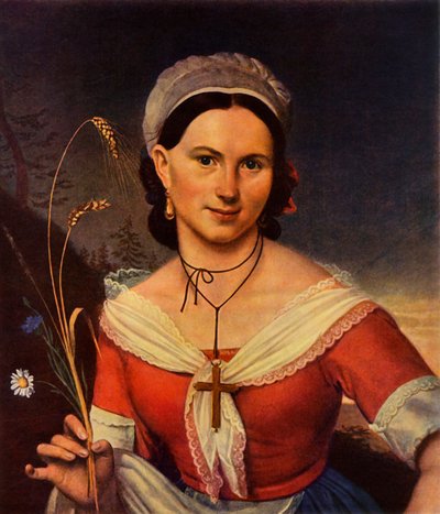 Portrait de la danseuse K. A. Telesheva, 1828, 1965 - Orest Adamovich Kiprensky