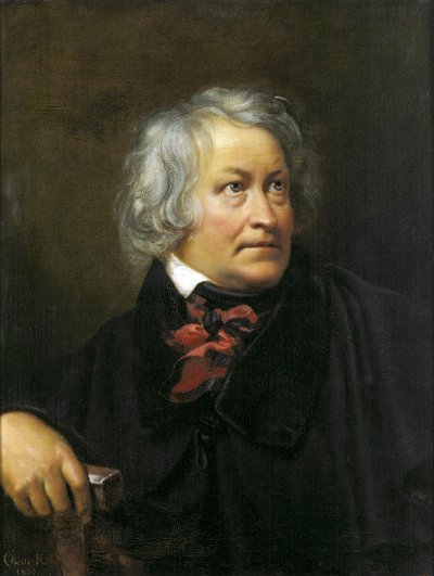 Portrait du sculpteur Bertel Thorvaldsen - Orest Adamovich Kiprensky