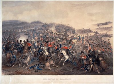 La bataille de Balaclava du 25 octobre 1854 - Orlando Norie