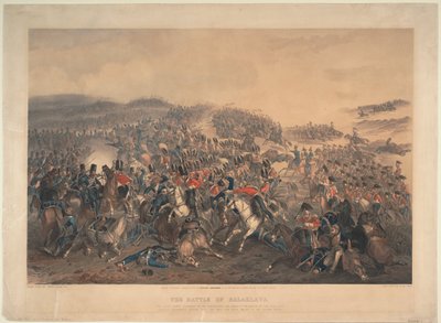 La bataille de Balaklava le 25 octobre 1854, 1855 - Orlando Norie