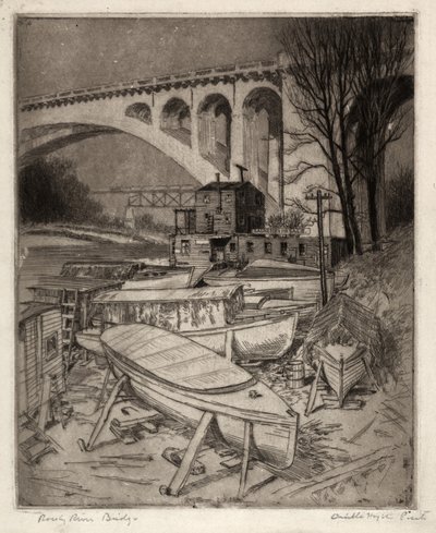 Pont de la rivière Rocheuse - Orville Houghton Peets
